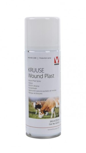 Kruuse Wound Plast aizargsprejs veido sterilu brūču aizsargplēvi 200ml